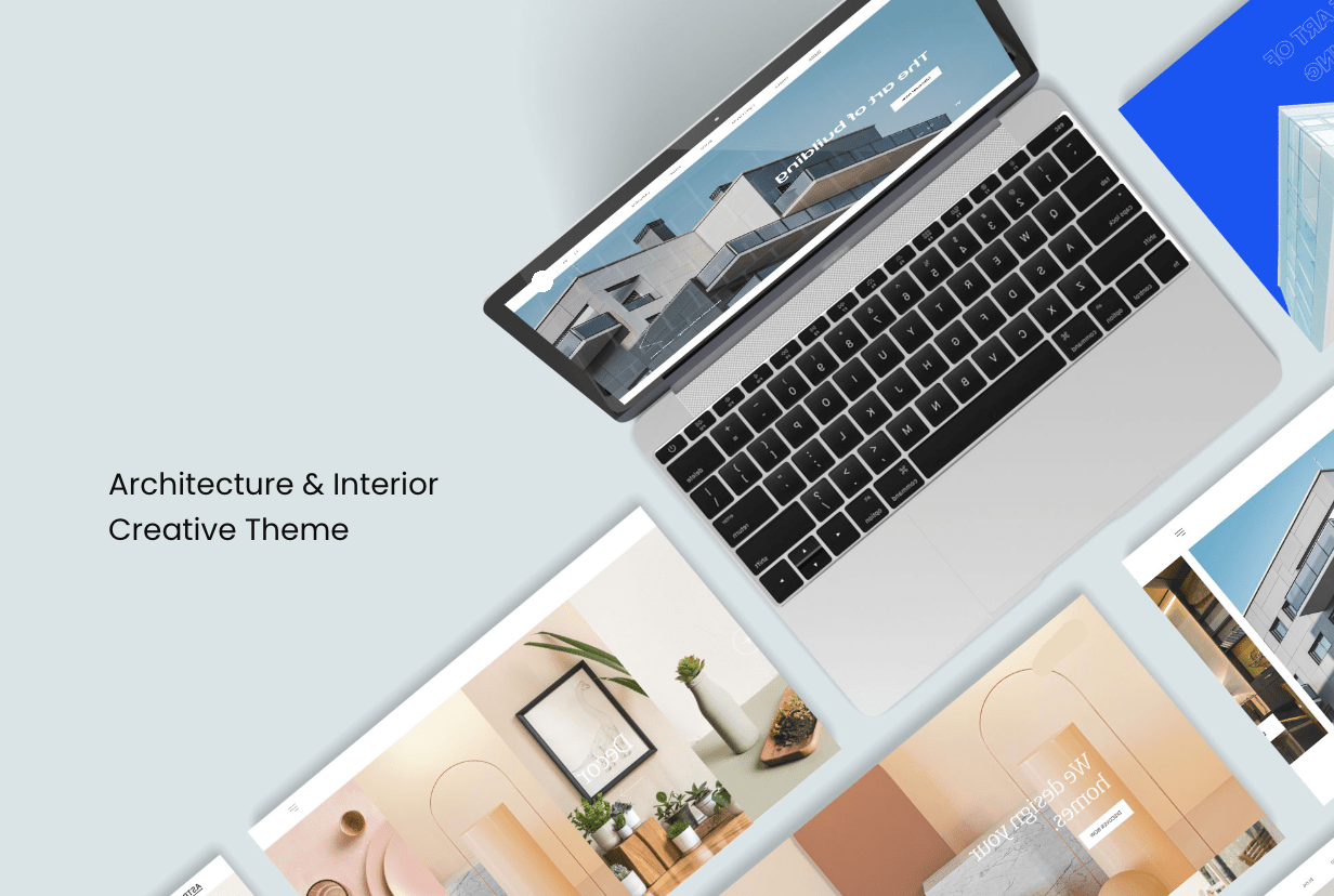 Inside Space - Architecture Website Features