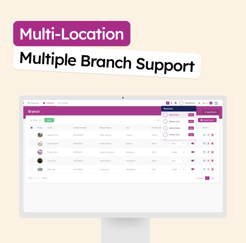 Cares - Software for Salons and Spa Businesses - Feature showcase 13