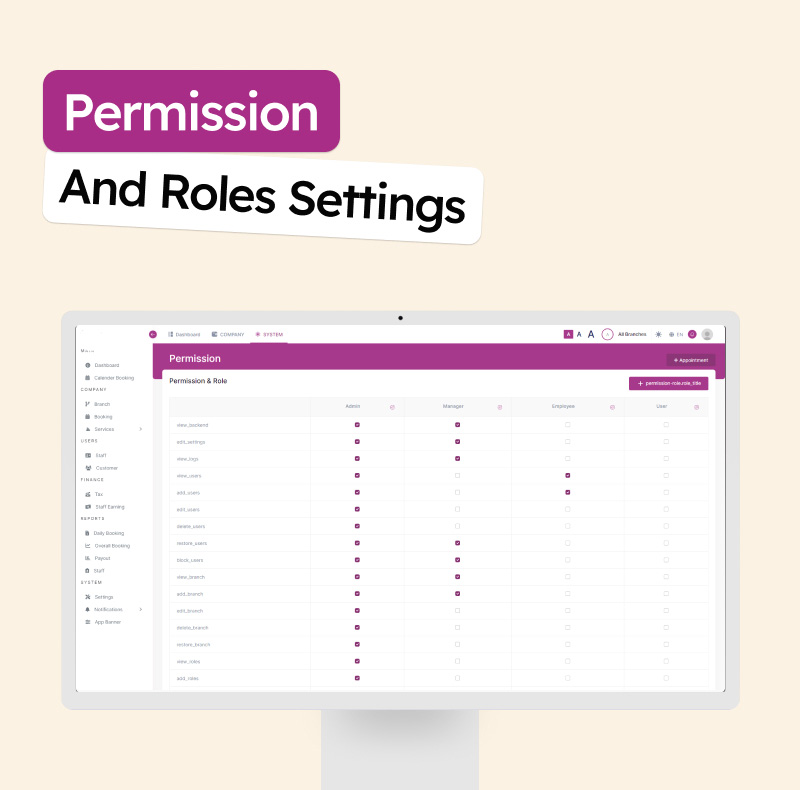 Cares - Software for Salons and Spa Businesses - Feature showcase 19