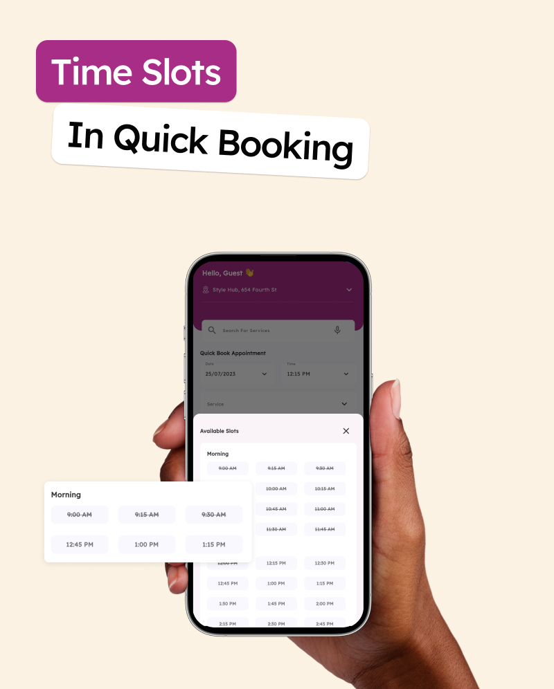 Cares - Software for Salons and Spa Businesses - Feature showcase 6