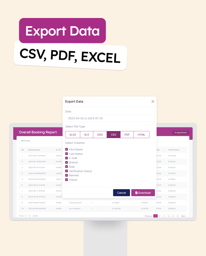 Cares - Software for Salons and Spa Businesses - Feature showcase 8