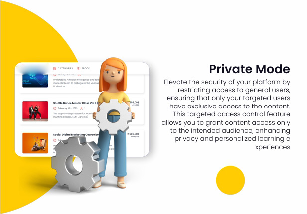 ChoiceClass - Learning Management System - Feature showcase 25