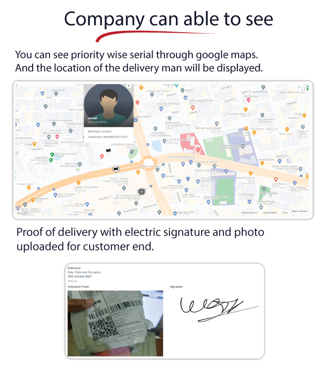 CourierSquad - SaaS Multi-Tenancy Courier and Logistics Management - Merchant, Delivery App - Feature showcase 7