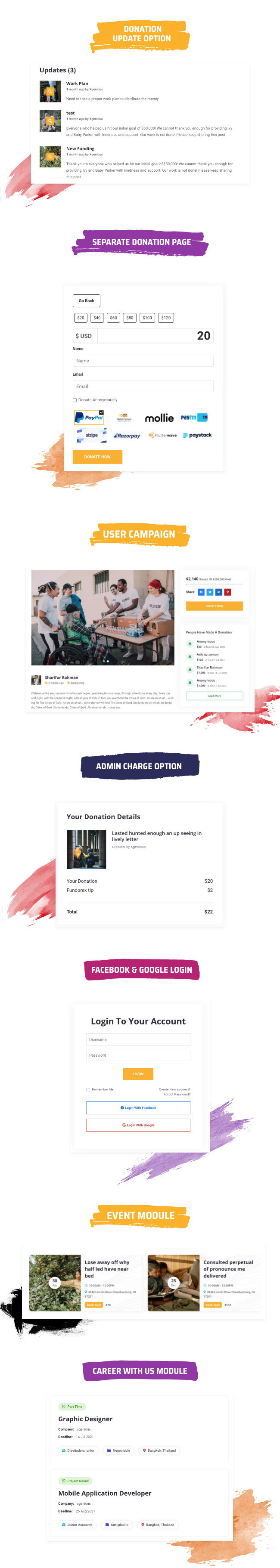 FundFaster - Crowdfunding Platform - Feature showcase 14