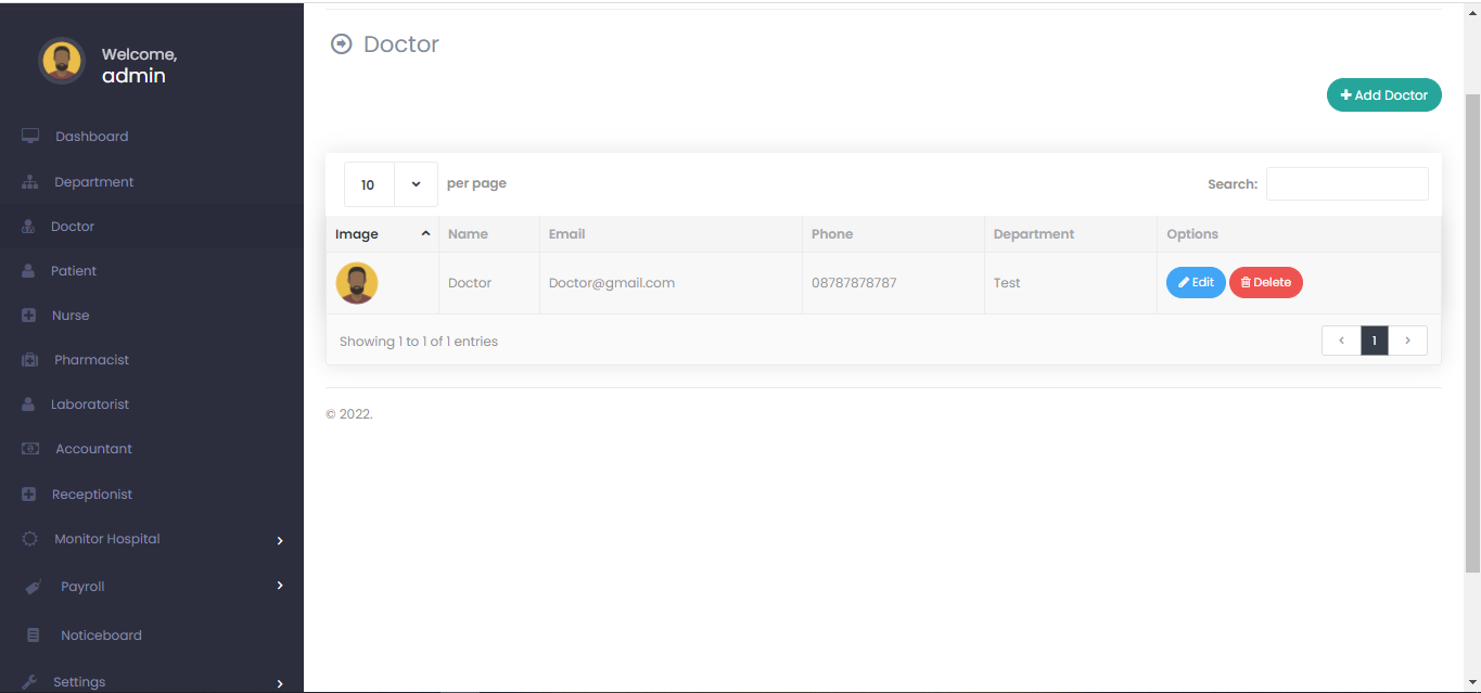 Doctor Corps - Hospital Management System - Feature showcase 4