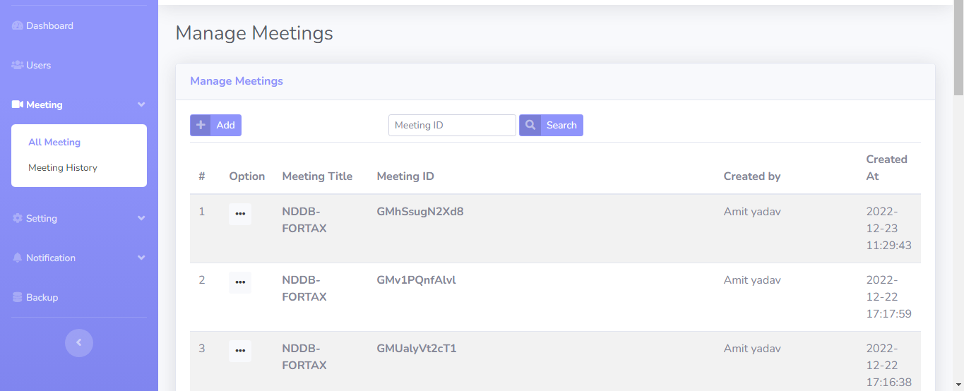 JiffyMeet - Video Conference App and Website for Live Class, Meeting, Webinar, Online Training - Feature showcase 6