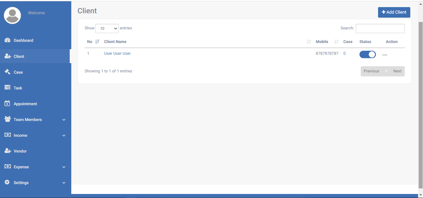 Lawyerify - Lawyer Case Management System - Feature showcase 4