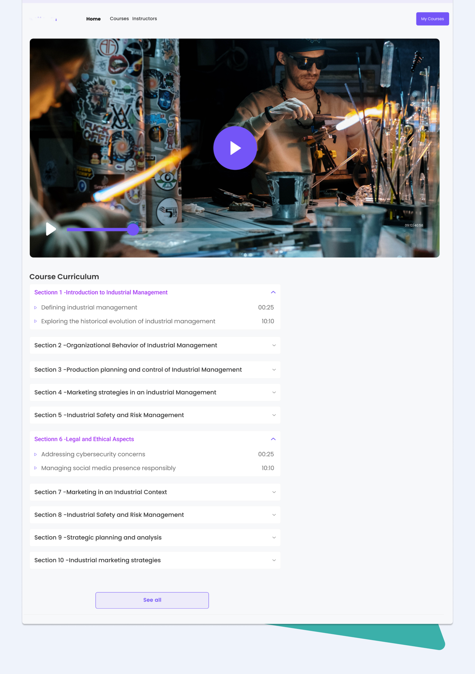Learning Booth - Learning Management System - Feature showcase 10