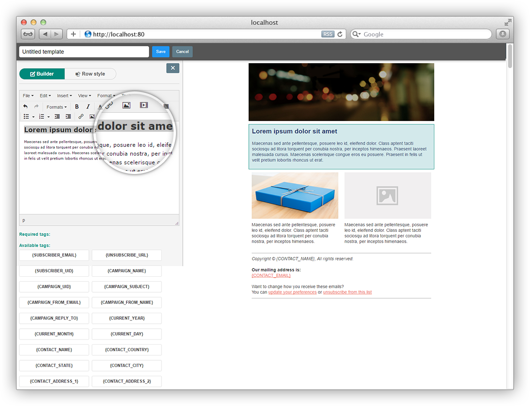 MailMill - Bulk Email Marketing Software Application - Feature showcase 11