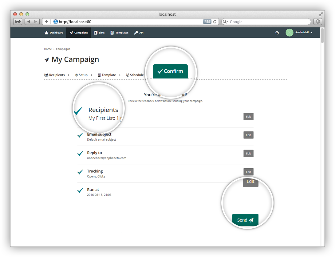 MailMill - Bulk Email Marketing Software Application - Feature showcase 15
