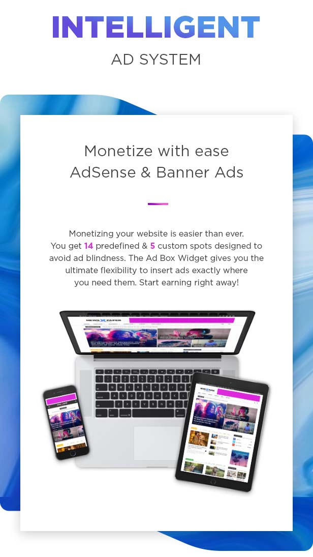 Newsshelf - News Portal with Android and iOS Mobile Apps - Feature showcase 5
