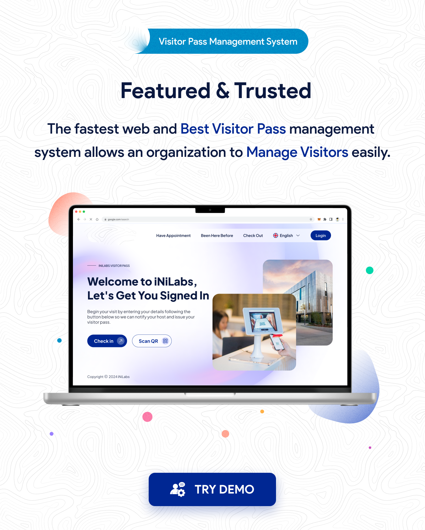 PoshPass - Appointment Booking & Visitor Gate Pass System With Qr Code - Feature showcase 5