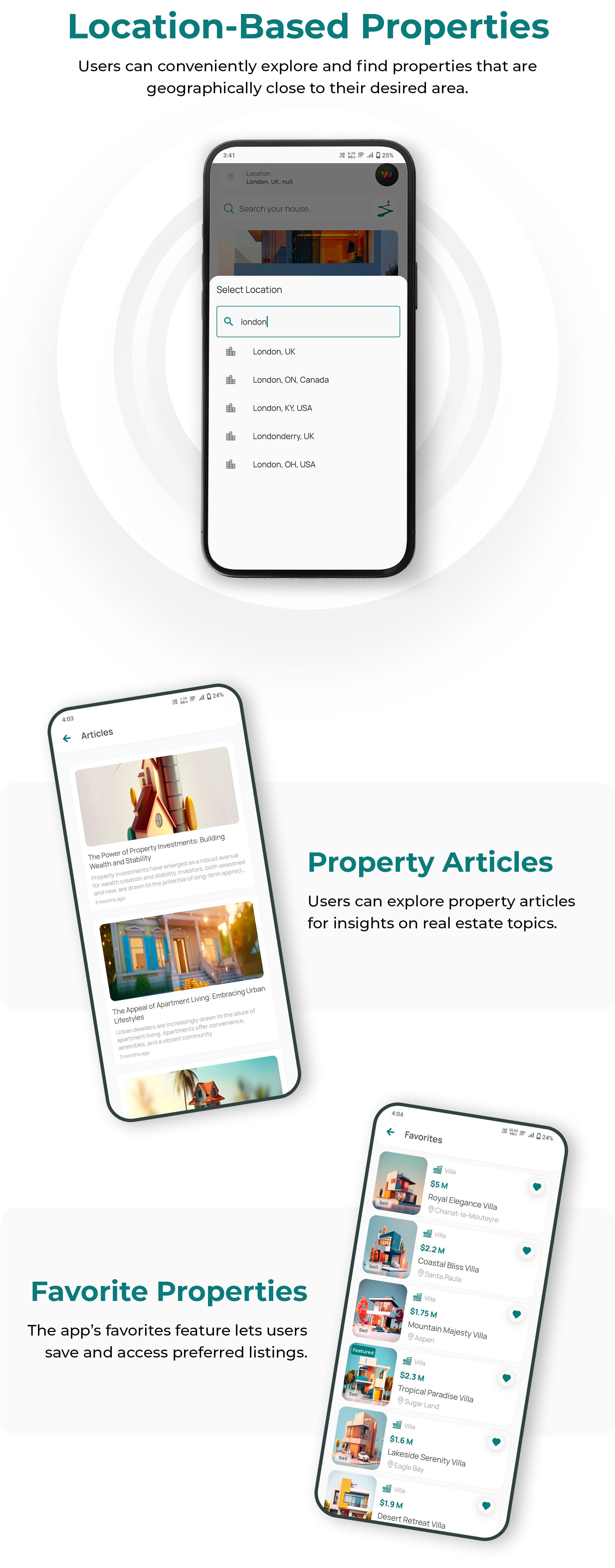 RealtorStack - Real Estate Property Buy-Rent-Sell Platform - Feature showcase 13