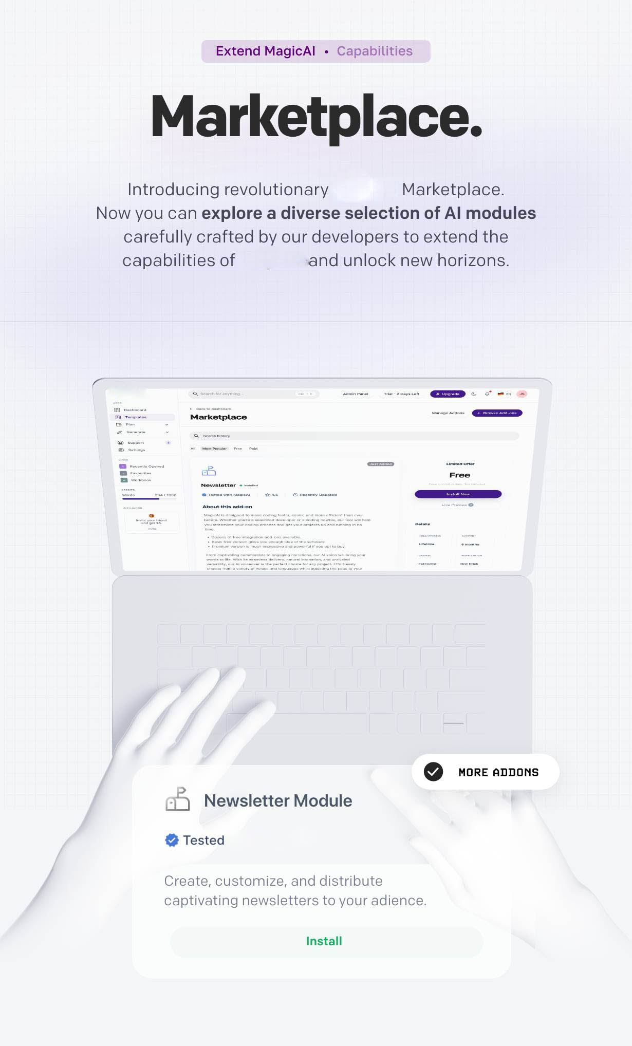 WriteTalent - Video Generator Desc