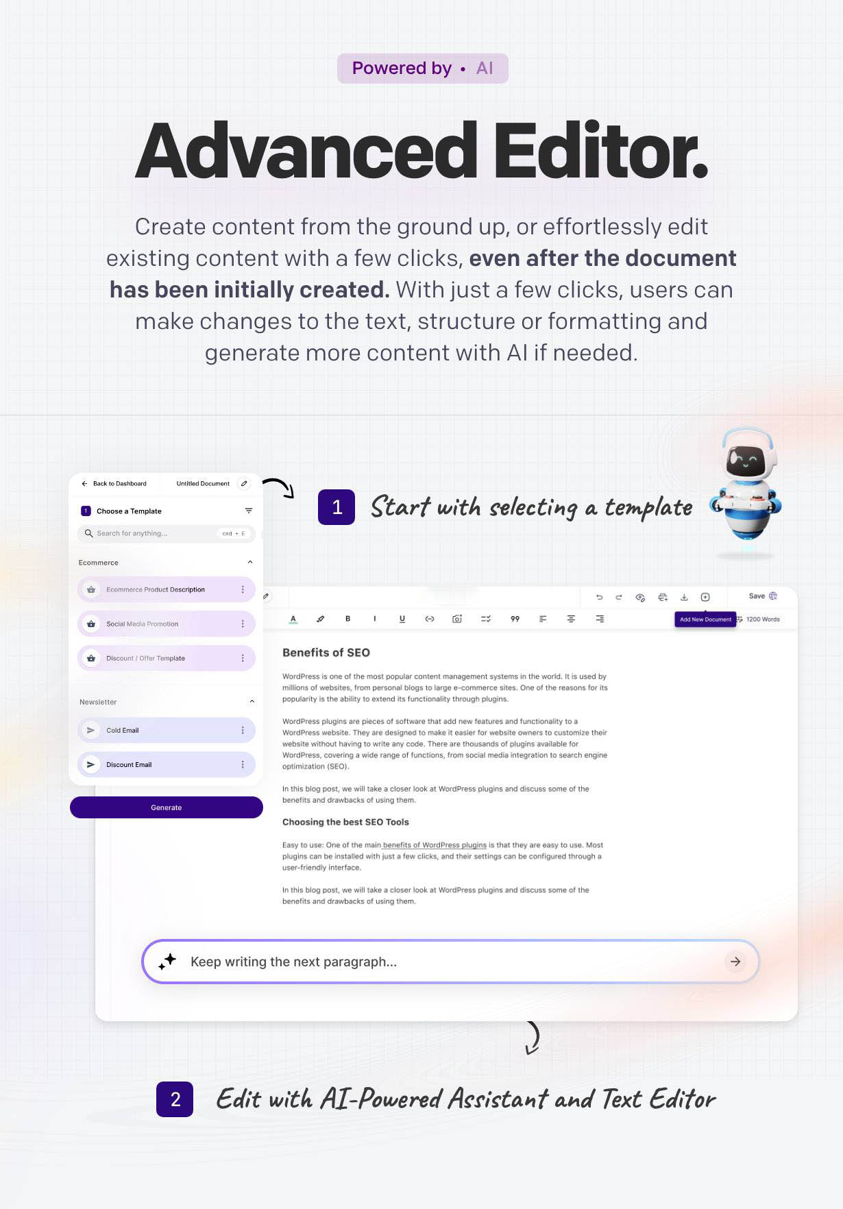 WriteTalent - Video Generator Desc