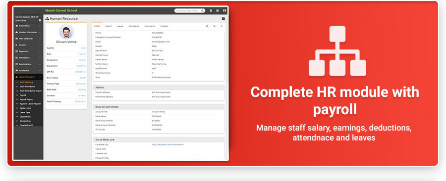 SchoolFare - Best School Management System with Android app - Feature showcase 12