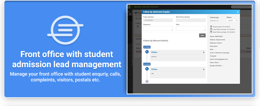 SchoolFare - Best School Management System with Android app - Feature showcase 13