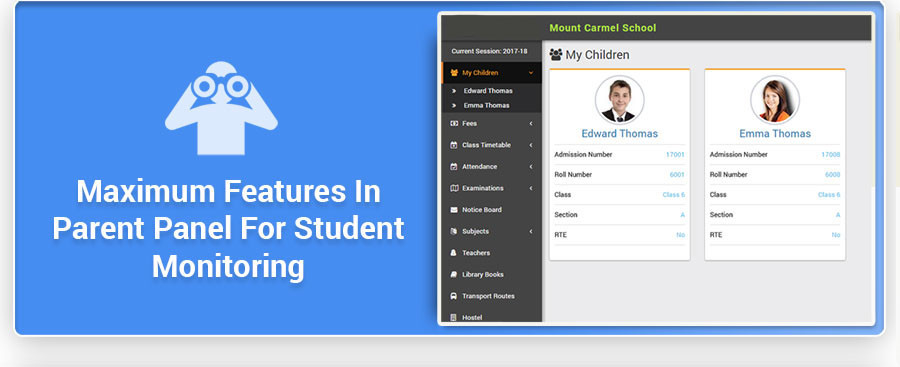 SchoolFare - Best School Management System with Android app - Feature showcase 23