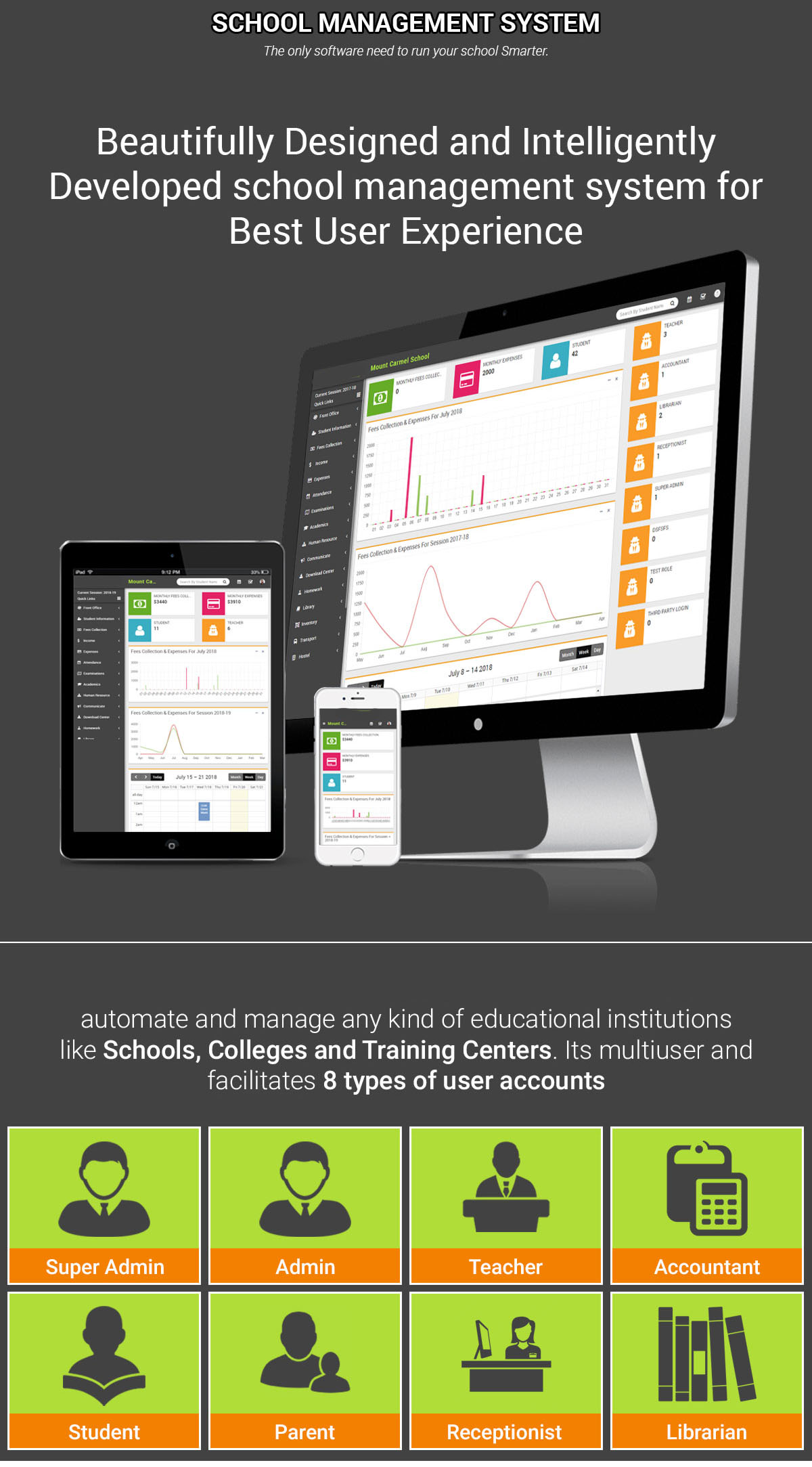 SchoolFare - Best School Management System with Android app - Feature showcase 28