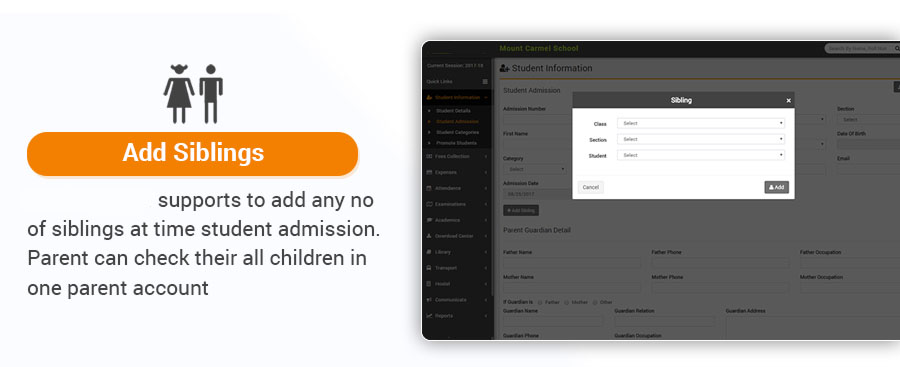 SchoolFare - Best School Management System with Android app - Feature showcase 36