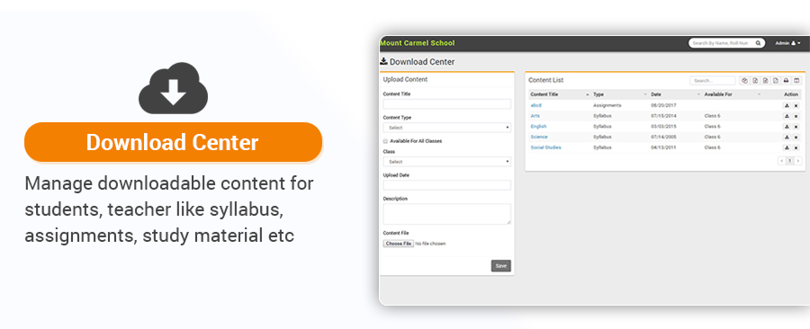SchoolFare - Best School Management System with Android app - Feature showcase 50