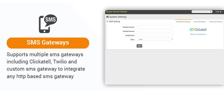 SchoolFare - Best School Management System with Android app - Feature showcase 66