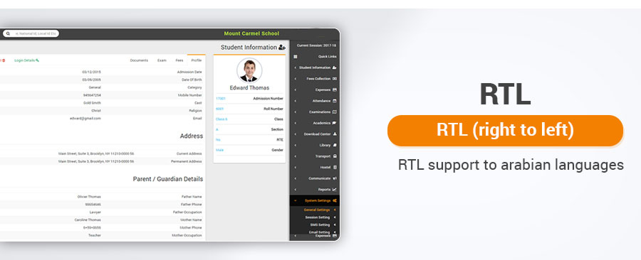 SchoolFare - Best School Management System with Android app - Feature showcase 70