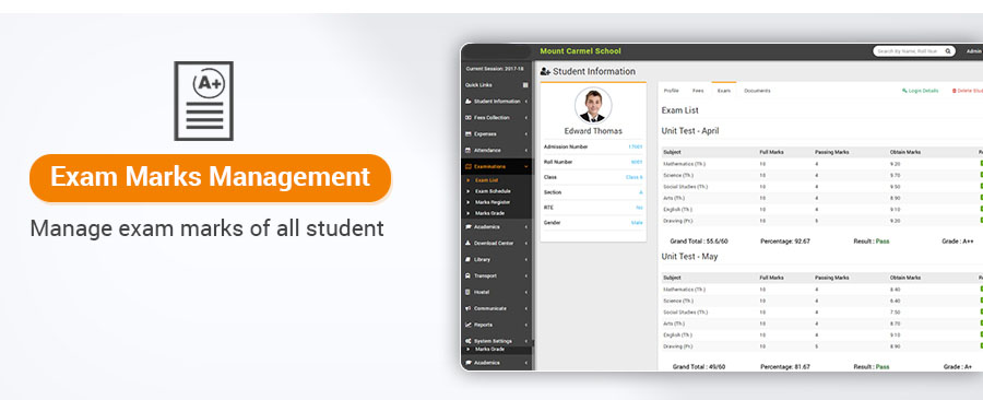SchoolFare - Best School Management System with Android app - Feature showcase 80