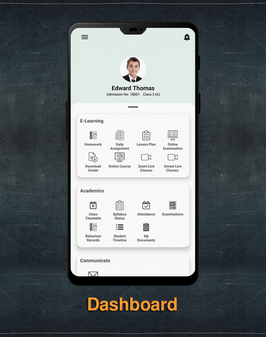 SchoolFare - Best School Management System with Android app - Feature showcase 86
