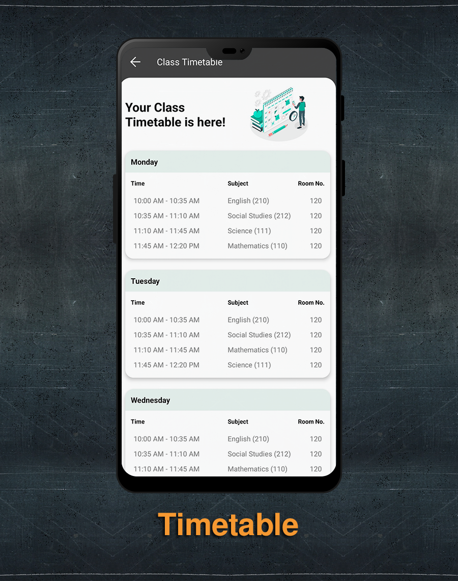 SchoolFare - Best School Management System with Android app - Feature showcase 95