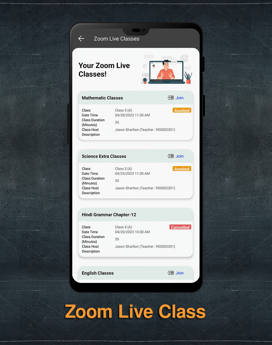 SchoolFare - Best School Management System with Android app - Feature showcase 98