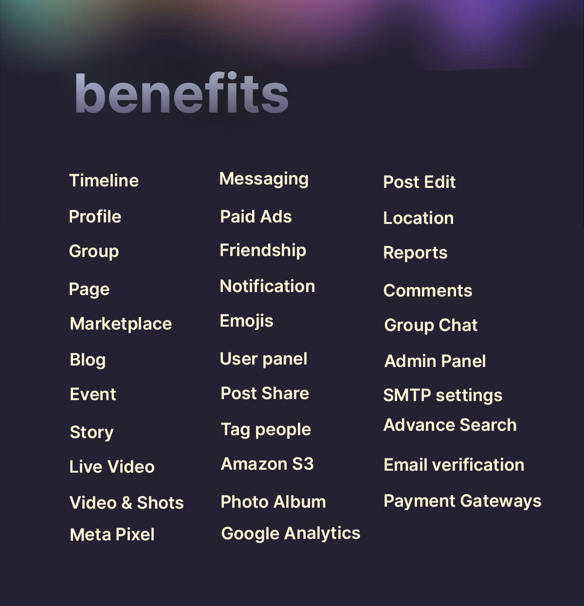 Social Pavilion - Private Social Network - Feature showcase 4