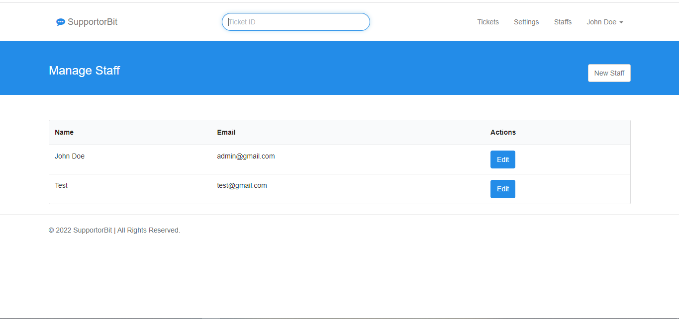 SupportorBit - Support Ticket Management System - Feature showcase 5