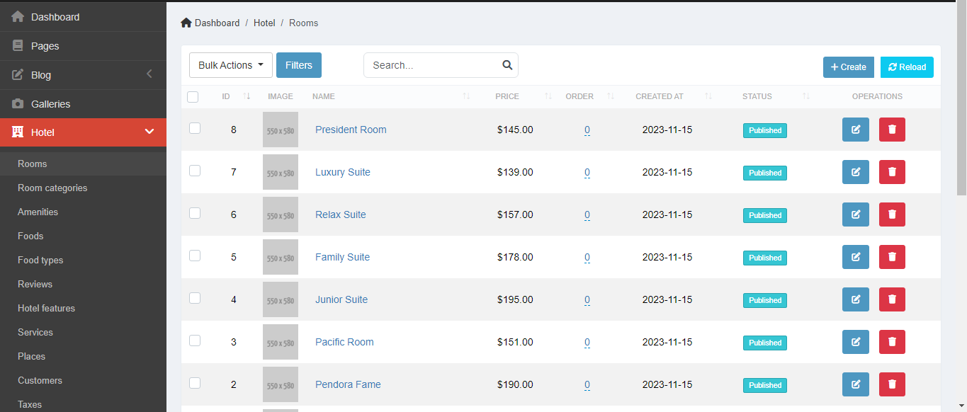 UltraHotel - Single Hotel Website with Rooms, Gallery, Map & Booking System - Feature showcase 4
