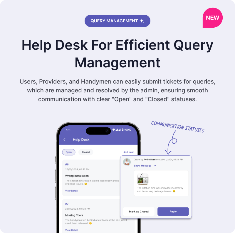 Urban Better - Home Services, Business Listing, Handyman Booking App - Feature showcase 10