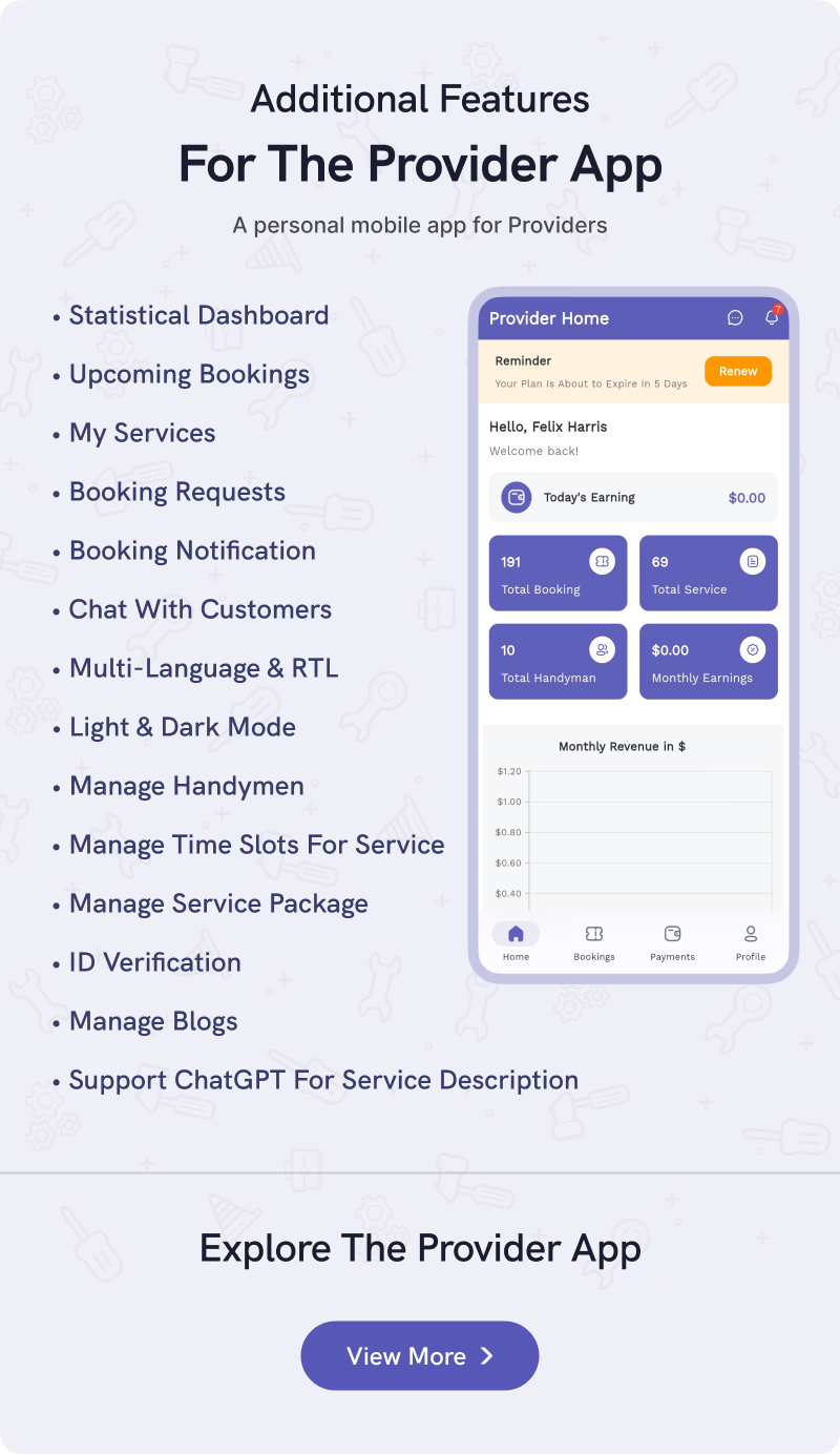 Urban Better - Booking App Desc