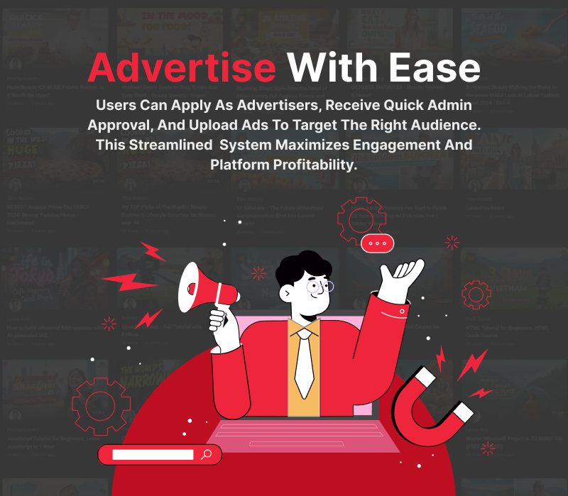Video Aide - Online Video Sharing Platform - Feature showcase 5