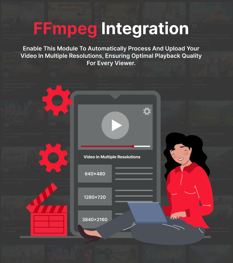 Video Aide - Online Video Sharing Platform - Feature showcase 9