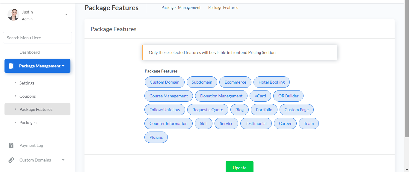 Website Live - Multipurpose Website Builder SaaS with Multitenancy - Feature showcase 6