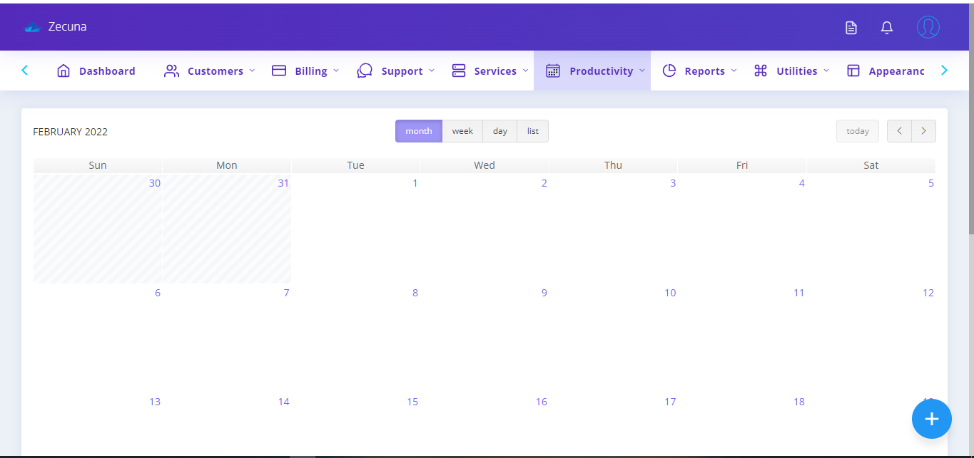 Zecuna - Web Hosting Billing & Automation Software - Feature showcase 5