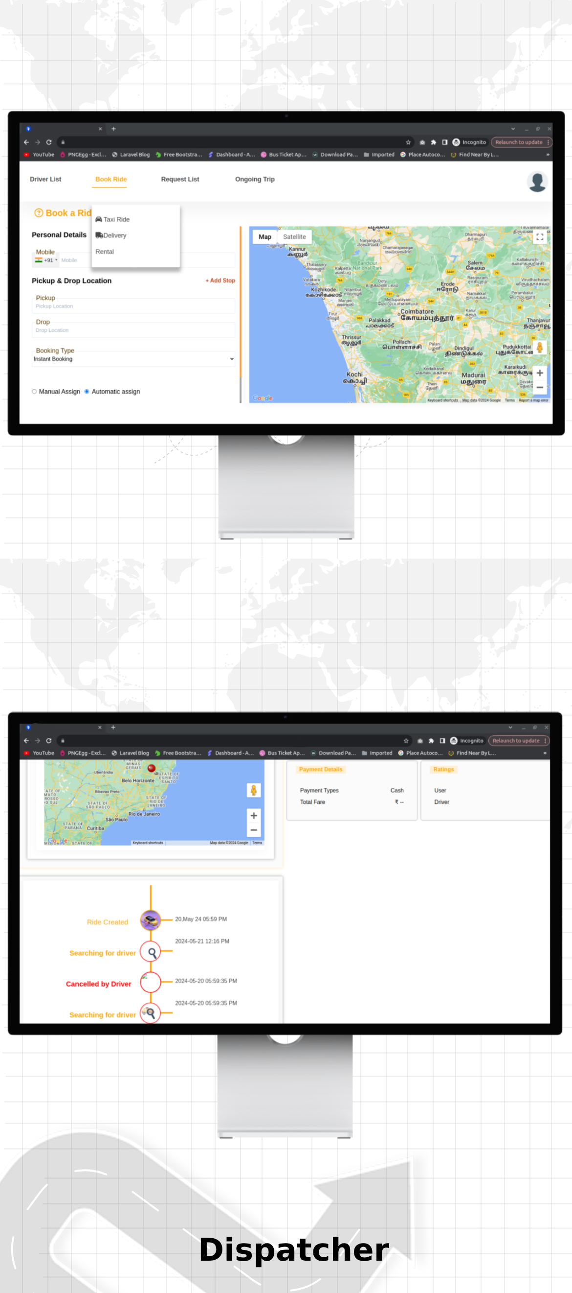 Zuper - Taxi + Goods Delivery Complete Solution - Feature showcase 11