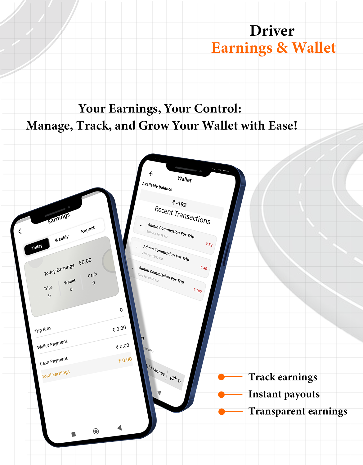 Zuper - Taxi + Goods Delivery Complete Solution - Feature showcase 7