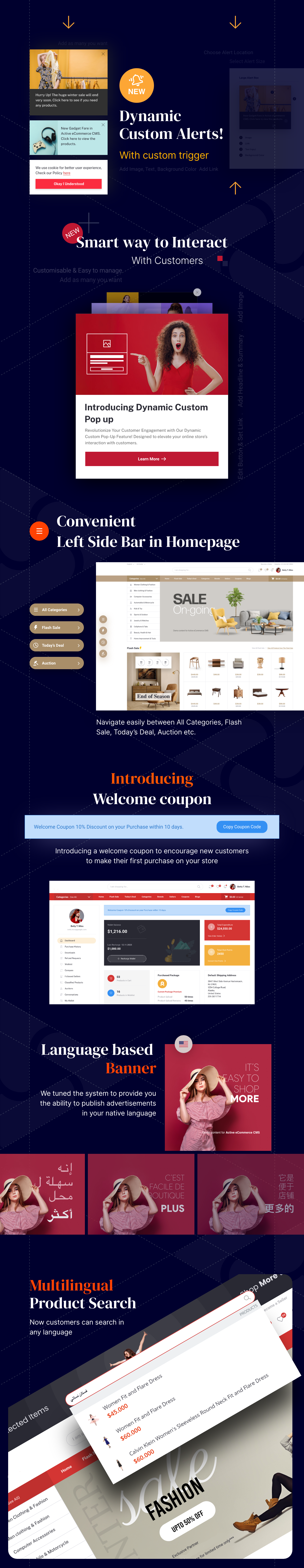 SEO and growth features