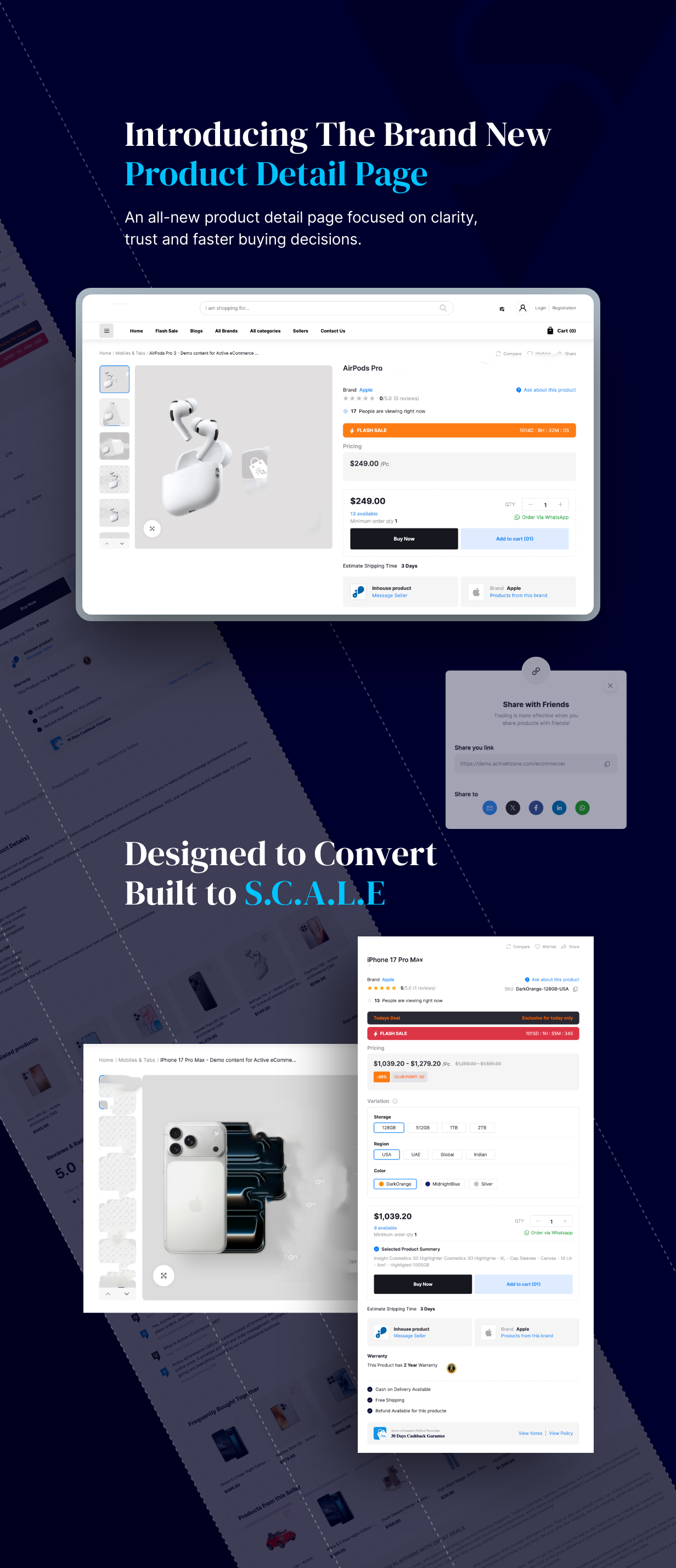 Making charges configuration
