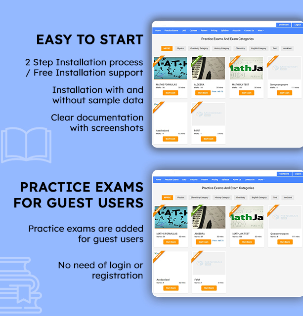 Exmio Dashboard Features
