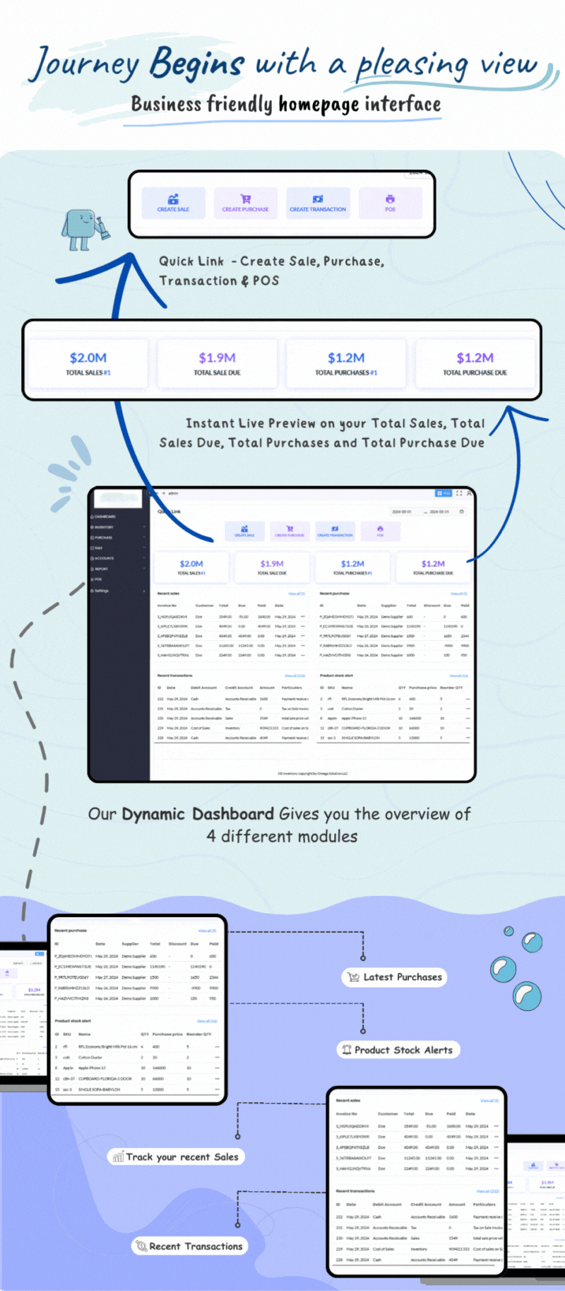 Got Invoice ERP Dashboard
