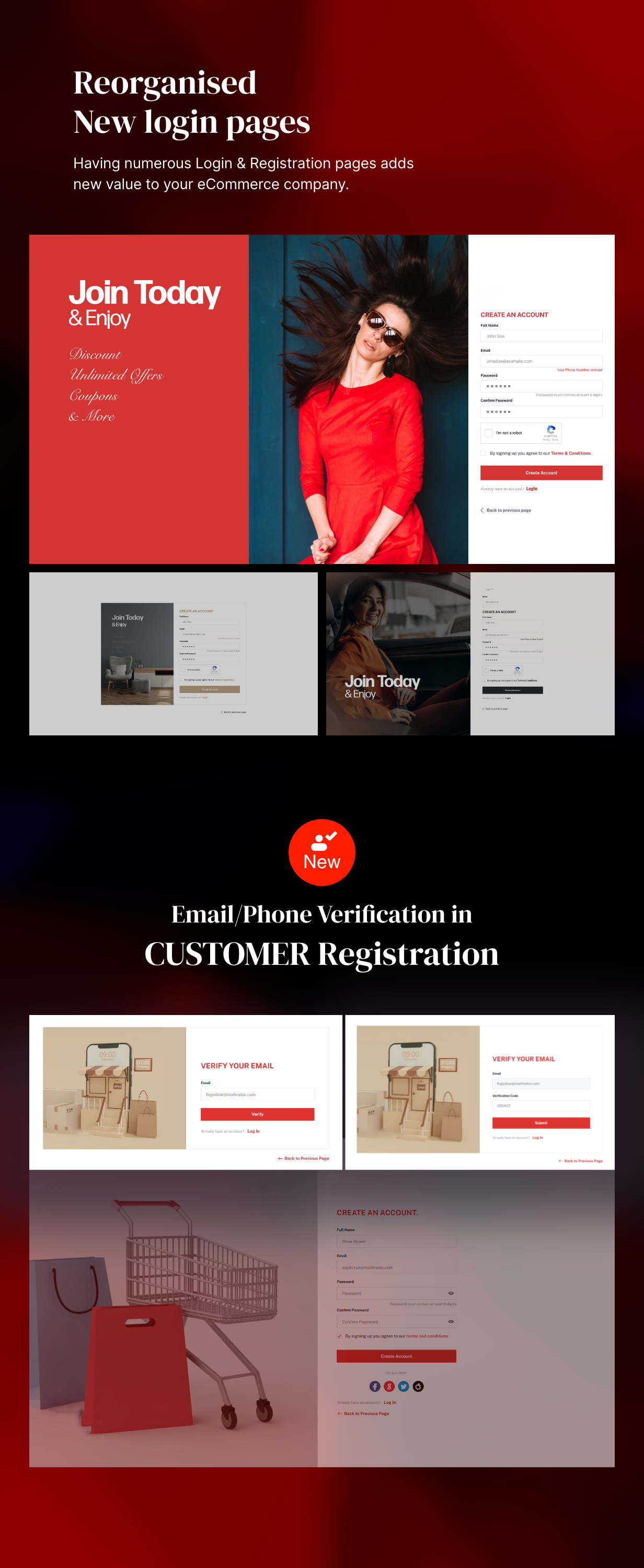 Purity selection with live pricing