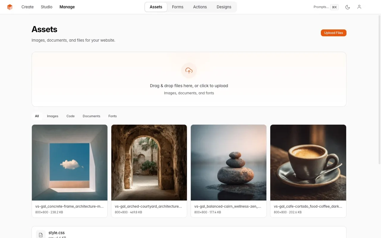 Design library and versioning