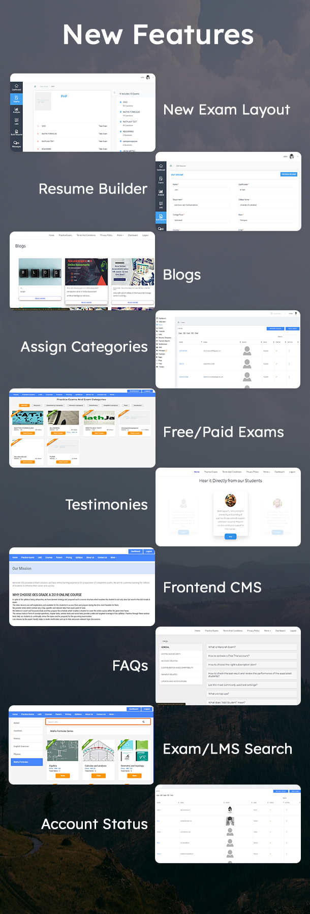 Exmio Online Exam Platform Overview