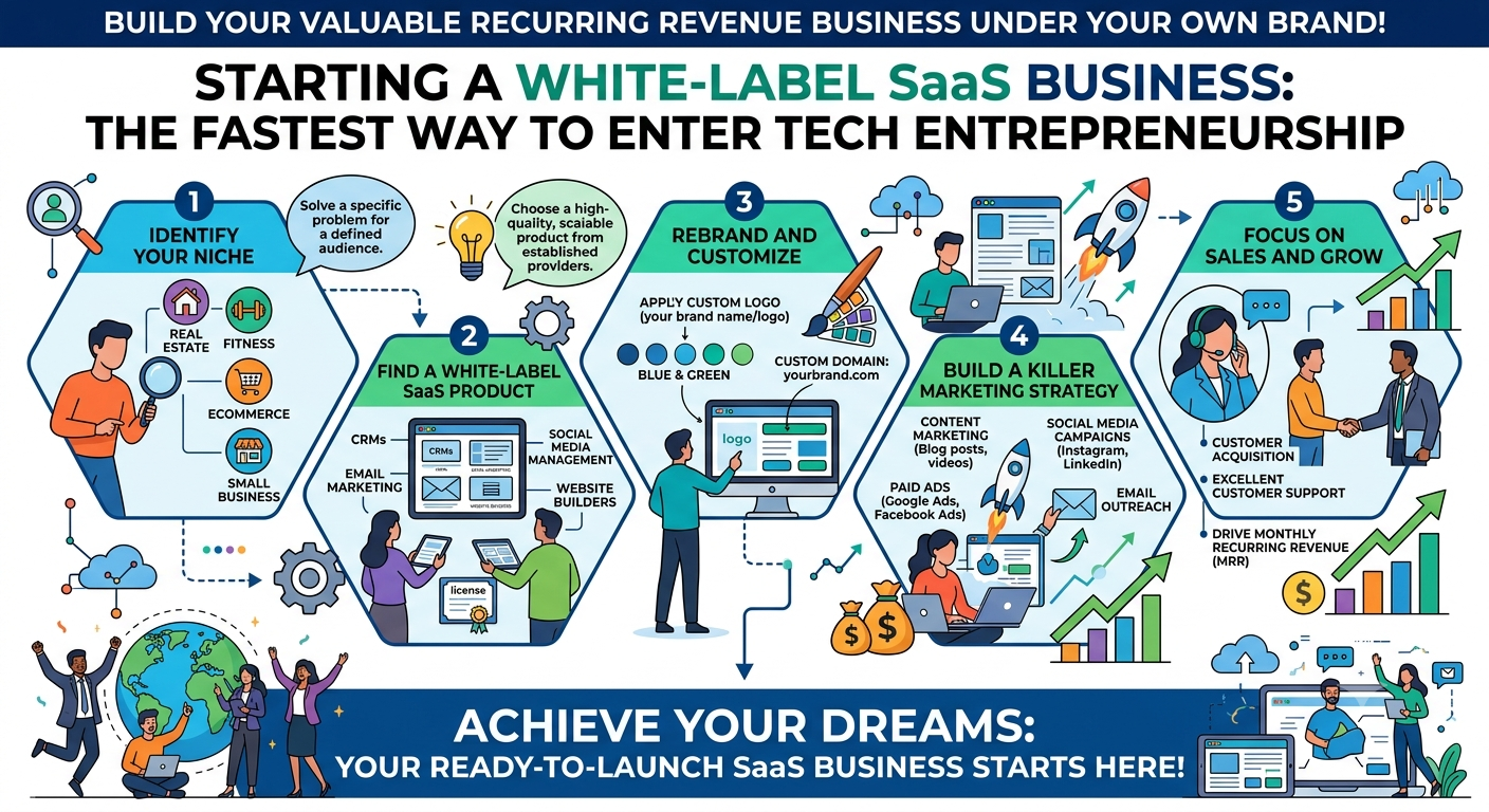 White-Label SaaS Business Business Model Explained for Beginners